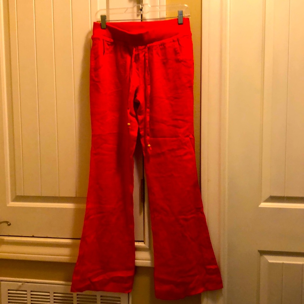 Inseam is 32, hem width is 10.5